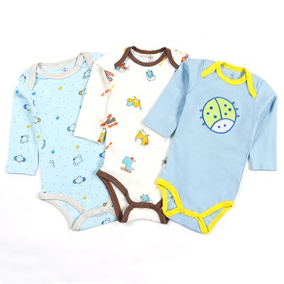 knitted baby romper long sleeve